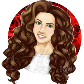 Портрет девушки по фото