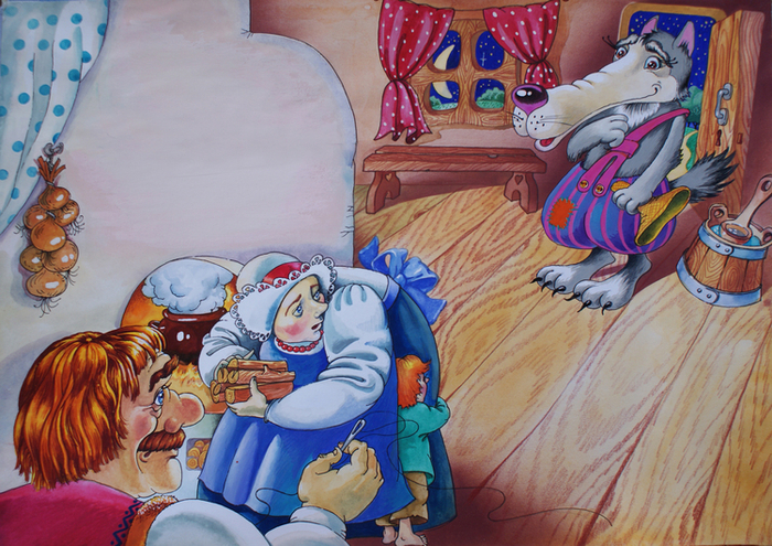 Как волк сапоги заказал.