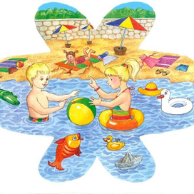 Шлапа на пляже