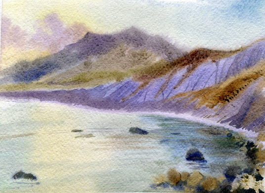 Закат на Эчкидаге