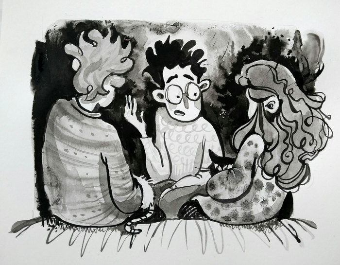 Trouble usually finds me 