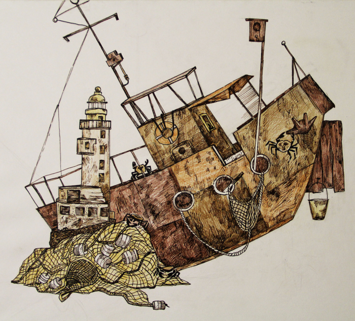 Из серии "Разное" лист "Морское"