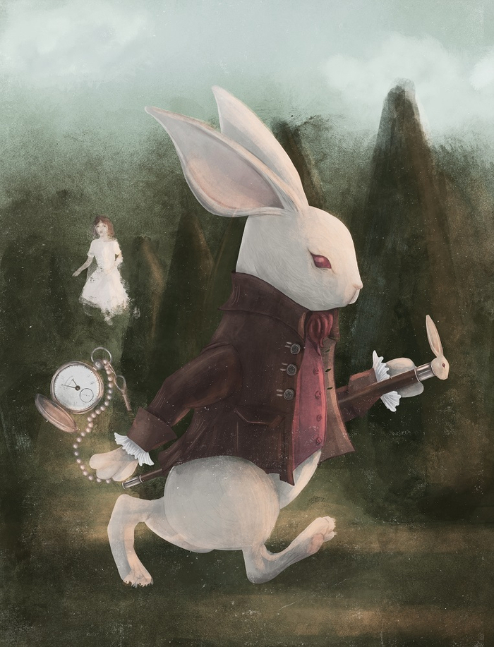 Белый кролик