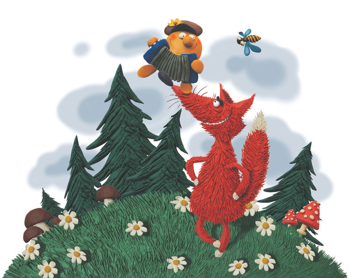 Заводной колобок