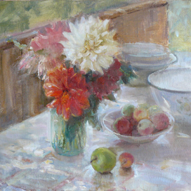 Натюрморт на веранде 