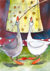 Бабуся пришла