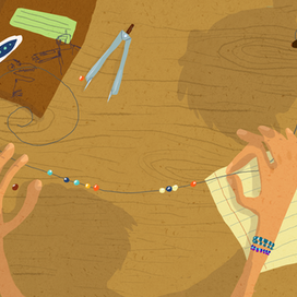 Марта Райцес "23 феньки на переменке. Бисер"