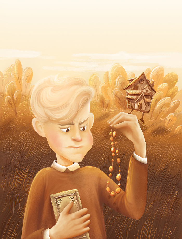 Миленькие истории. Ожерелье для Бабы Яги.