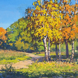 Осенний денёк в Шуваловском парке.