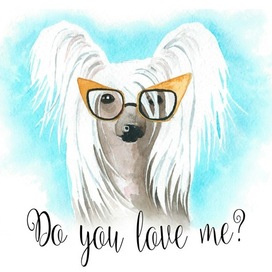 Принт для творческой мастерской "HappyDog"