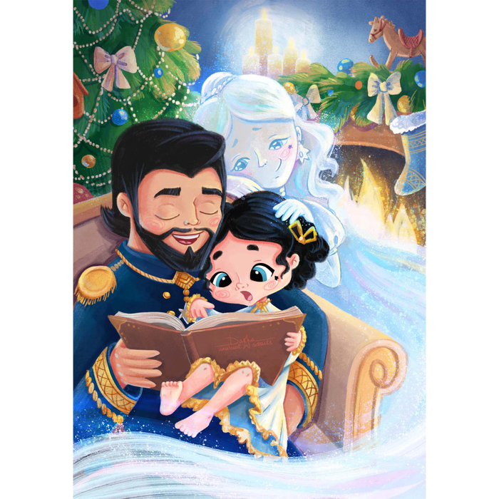 Белоснежка с отцом