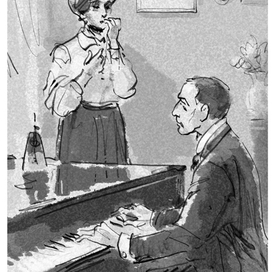 А. Крым. "Благословение" Изд. ДЛ. О последних днях жизни С.В. Рахманинова