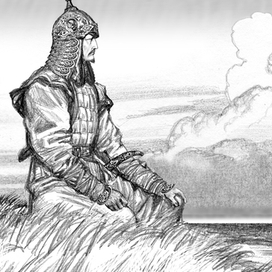 В.Ян. К Последнему морю. Заставка.