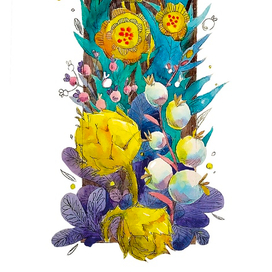 Цветочная роспись