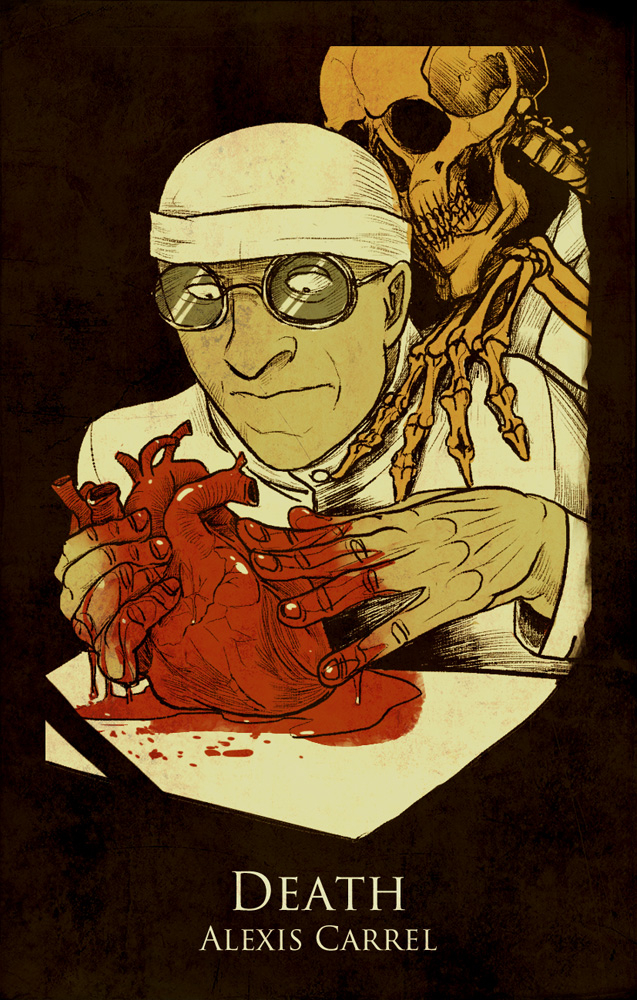 Tarot of Science - Смерть - Алексис Каррел