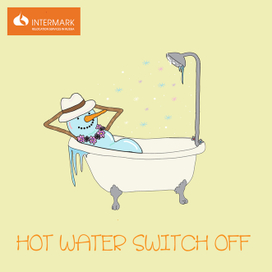 Отключение горячей воды