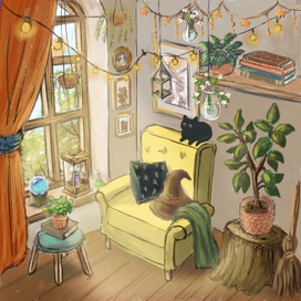 Утро и аромат горячих булочек