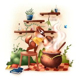 Сказочный бурундук 