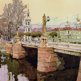 Вид на Никольский собор