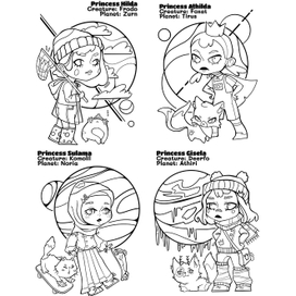 Принцессы 17-20