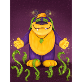 Волшебный природный монстрик