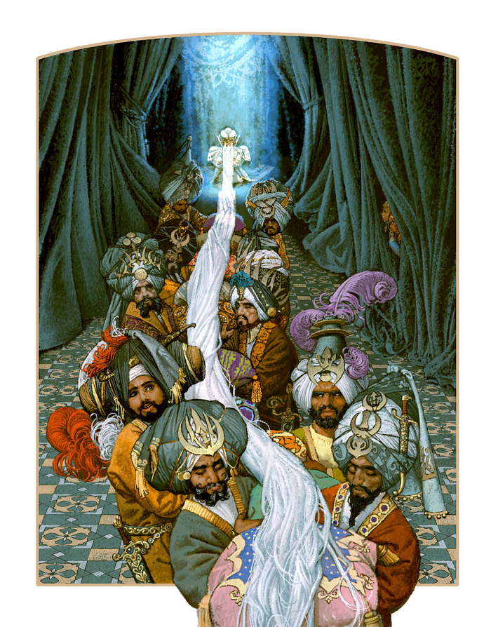 Иллюстрация к Руслану и Людмиле