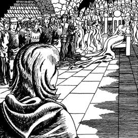 Иллюстрация к книге "Удивительные приключения Билла Грэлли".