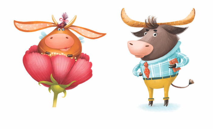 Бычок и его муза