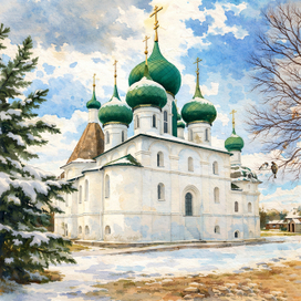 Авраамиев Богоявленский монастырь. Март