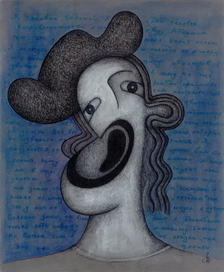 Автопортрет человека