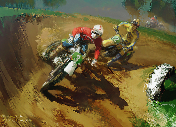 По вертикальной стенке, стоя на ногах!