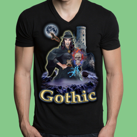 Принт из серии "Готика"