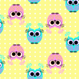 Узор для детских тканей