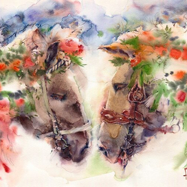 Баварские лошади