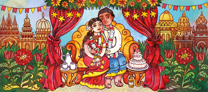 Индийская свадьба