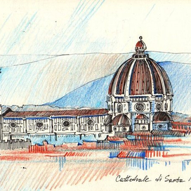 Флоренция.пленер.