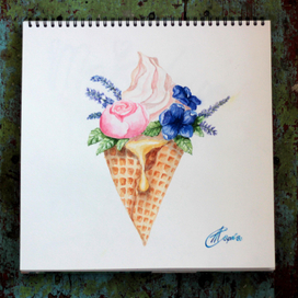 Вкусная акварель