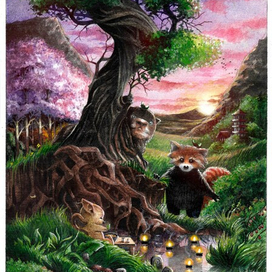 "Meeting the Mo who living under the Roots"