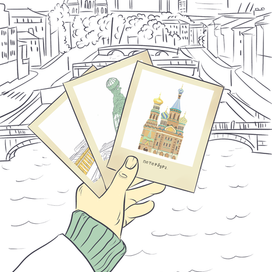 Петербург с открыток