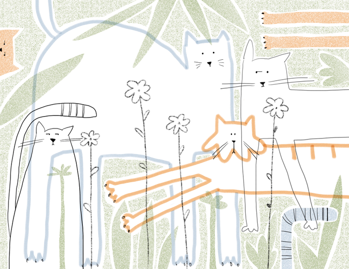 Тёплые коты