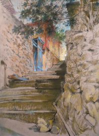 Калитка Веры Ефимовны. Гурзуф. 2010