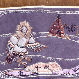 птица-шаман.