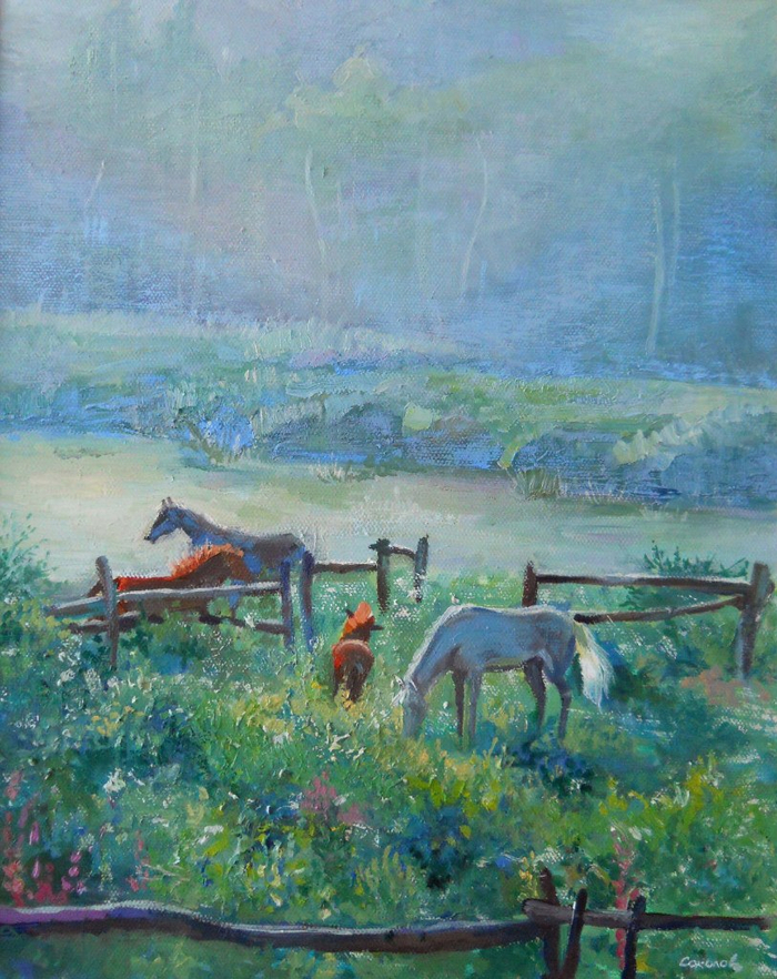 Утро в Камышах