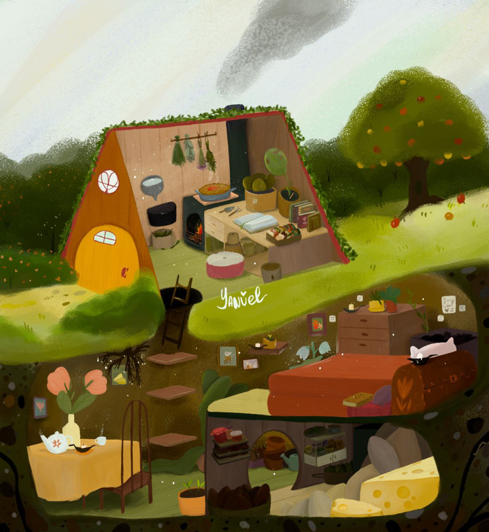 Домик мышки 