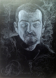 Автопортрет с дымом