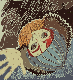 и на меня снег упал)