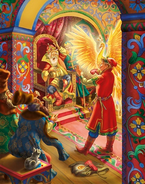 иллюстрация к сказке "Конек-горбунок"