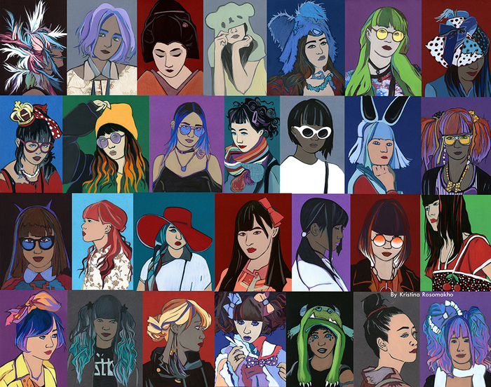 Японские девушки..