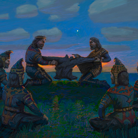 The legend of the Scythian Fleece