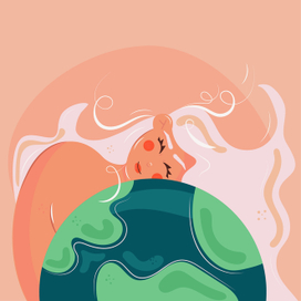 Иллюстрация к дню земли